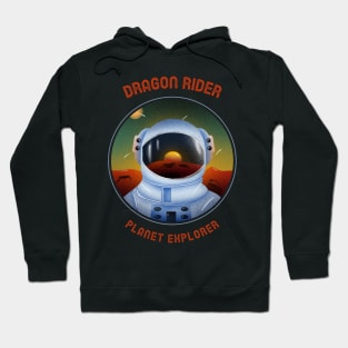 To the moon - Dragon rider Hoodie